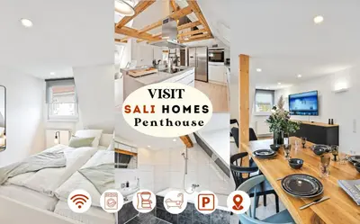 TV/Unterhaltungsangebot in der Unterkunft Sali Homes- Penthouse