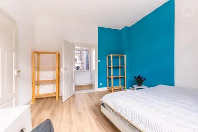 Ein Bett oder Betten in einem Zimmer der Unterkunft Historic 4 Rooms