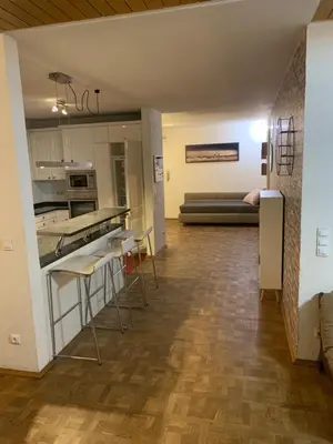 Küche/Küchenzeile in der Unterkunft Apartment Heinrich mit Ausstellung E-Rechnung