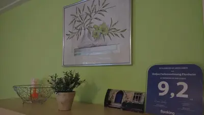 Grundriss der Unterkunft Antjes Ferienwohnung Flonheim