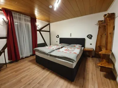 Ein Bett oder Betten in einem Zimmer der Unterkunft Gasthaus Pension Schumbert