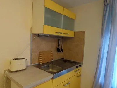 Küche/Küchenzeile in der Unterkunft L8 Street Ladenburg Mannheim - Mitarbeiterwohnung zum Bestpreis finden