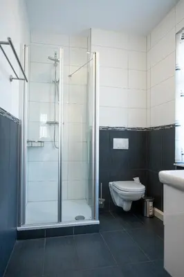 Ein Badezimmer in der Unterkunft Gasthause Zur Krone Hotel