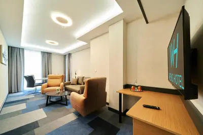 TV/Unterhaltungsangebot in der Unterkunft WENS Hotel