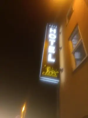 Ein Zertifikat, Auszeichnung, Logo oder anderes Dokument, das in der Unterkunft Cafe Hotel centrum ausgestellt ist