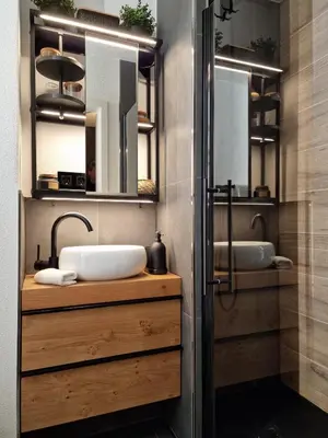 Ein Badezimmer in der Unterkunft Stilvolle Maisonette Wohnung