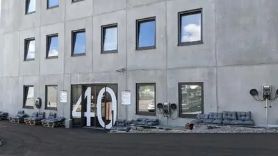 Das Gebäude in dem sich das Hotel befindet