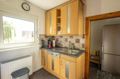 Küche/Küchenzeile in der Unterkunft Ferienhaus Zum Waldrand