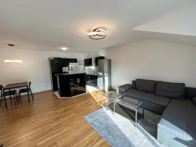 Küche/Küchenzeile in der Unterkunft Casa Sali - stilvolle Ferienwohnung bei Heidelberg mit Terrasse & Parkplatz