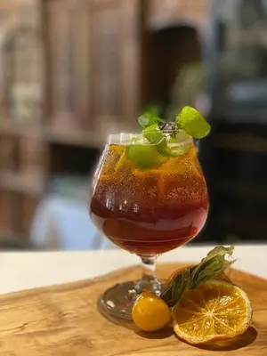 Getränke in der Unterkunft Hotel & Restaurant Zum Riesen