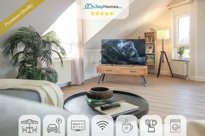 TV/Unterhaltungsangebot in der Unterkunft nJoy! Design Apartment - Audi Zentrum & Balkon