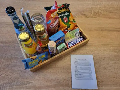 Essen im Hotel oder in der Nähe