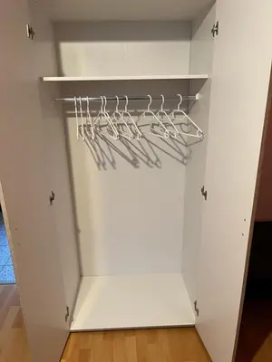 Grundriss der Unterkunft 1 Zimmer (Monteurzimmer) Bruchsal/Forst 2 Personen