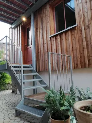 Grundriss der Unterkunft Ferienwohnung im Auszeithaus Hohenlohe