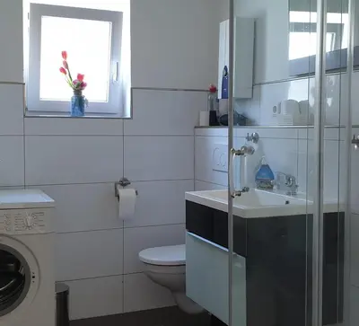 Ein Badezimmer in der Unterkunft Wohlfühlen in Neckarsulm