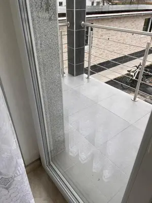 Ein Balkon oder eine Terrasse in der Unterkunft LK FeWo