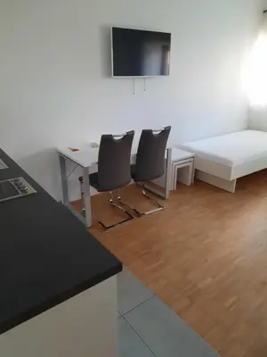 Ein Bett oder Betten in einem Zimmer der Unterkunft Apartment Nordbergstrasse