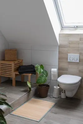 Ein Badezimmer in der Unterkunft Altbau Appartement - klein aber oho