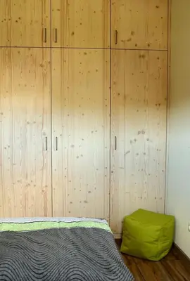Ein Bett oder Betten in einem Zimmer der Unterkunft Ferienwohnung Kuschelecke