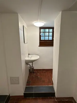 Ein Badezimmer in der Unterkunft Gentilburg und Gärtnerhaus Aschaffenburg
