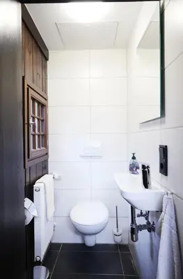 Ein Badezimmer in der Unterkunft Gentilburg und Gärtnerhaus Aschaffenburg
