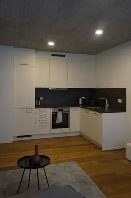 Grundriss der Unterkunft Schönes Neubau Serviced-Apartment mit Parkplatz