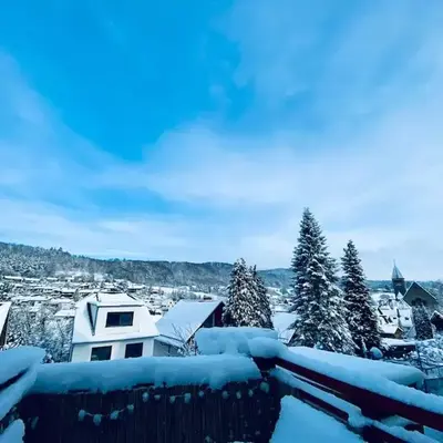 Ferienwohnung mit Talblick für Monteure