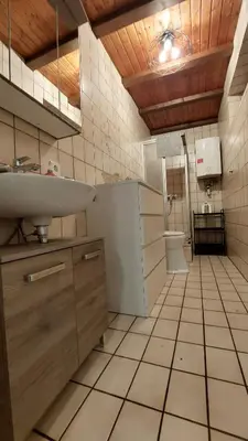 Küche/Küchenzeile in der Unterkunft Ferien-/Monteurwohnung im Odw.