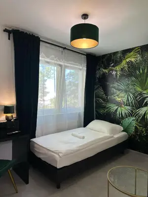 Ein Bett oder Betten in einem Zimmer der Unterkunft EasyLiving Darmstadt