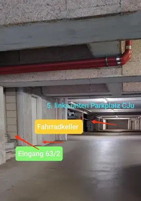 Grundriss der Unterkunft Komfortferienwohnung Zentrum