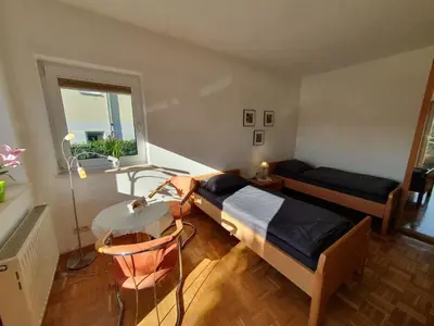 Ein Sitzbereich in der Unterkunft ABM Apartment 15