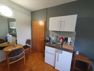 Küche/Küchenzeile in der Unterkunft ABM Apartment 17