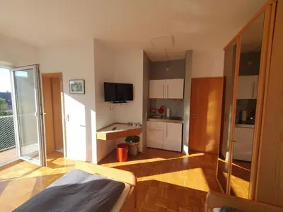 Küche/Küchenzeile in der Unterkunft ABM Apartment 26
