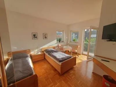 Ein Sitzbereich in der Unterkunft ABM Apartment 26