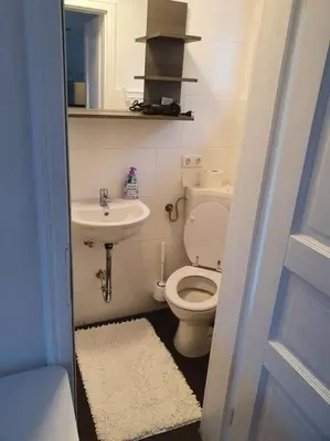 Ein Badezimmer in der Unterkunft Naturpanorama