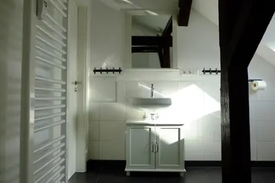 Ein Badezimmer in der Unterkunft heidel-home 2Raum Studio