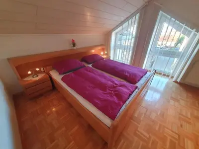 Ein Bett oder Betten in einem Zimmer der Unterkunft ABM 2-Zimmer-Suite Apartment 39