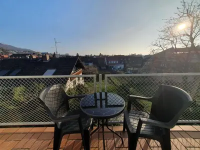 Ein Balkon oder eine Terrasse in der Unterkunft ABM Apartment 35