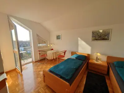 Ein Sitzbereich in der Unterkunft ABM Apartment 35