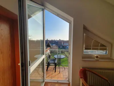 Ein Balkon oder eine Terrasse in der Unterkunft ABM Apartment 35
