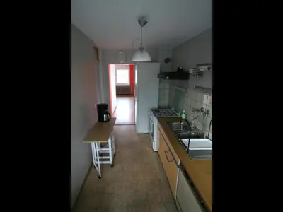 Küche/Küchenzeile in der Unterkunft NEU! Ferienwohnung im Herzen der Pfalz
