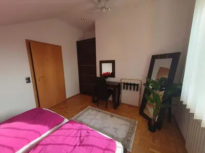 Ein Bett oder Betten in einem Zimmer der Unterkunft ABM 2-Zimmer Premium Suite 38