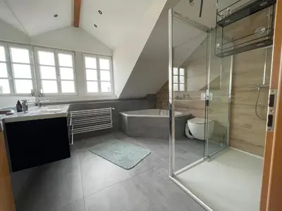 Ein Badezimmer in der Unterkunft Haardter Mandelring