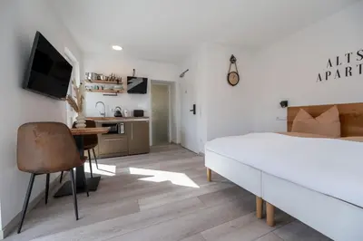 Küche/Küchenzeile in der Unterkunft Altstadt Apartments