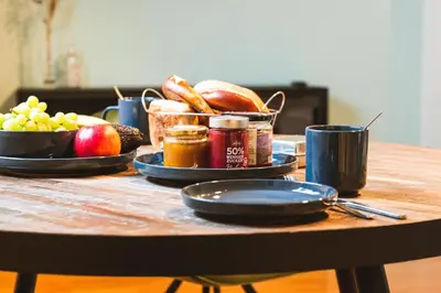 Essen in der Ferienwohnung oder in der Nähe