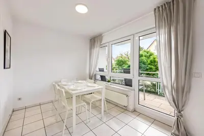 Ein Balkon oder eine Terrasse in der Unterkunft Hyra Living Untergruppenbach