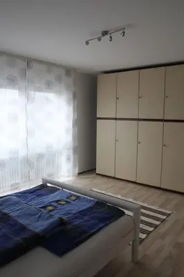 Ein Bett oder Betten in einem Zimmer der Unterkunft Gästewohnung Pakulies