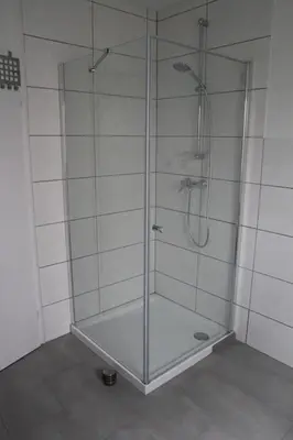 Ein Badezimmer in der Unterkunft Gästewohnung Pakulies