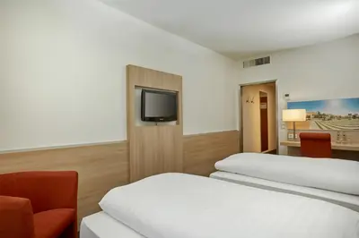 TV/Unterhaltungsangebot in der Unterkunft H+ Hotel Darmstadt