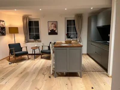 TV/Unterhaltungsangebot in der Unterkunft Apartmenthaus Wagner